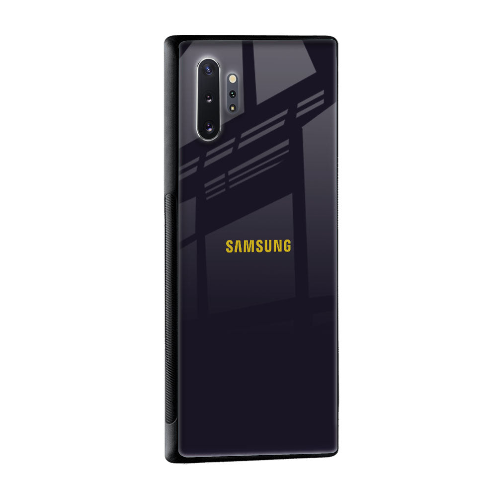 Deadlock Black Glass Case For Samsung Galaxy F41