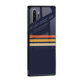 Tricolor Stripes Glass Case For Samsung Galaxy A22 5G