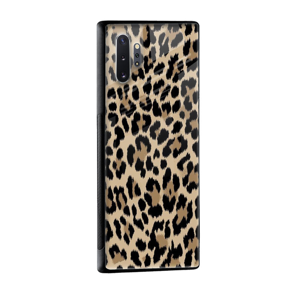 Leopard Seamless Glass Case For Samsung Galaxy F41