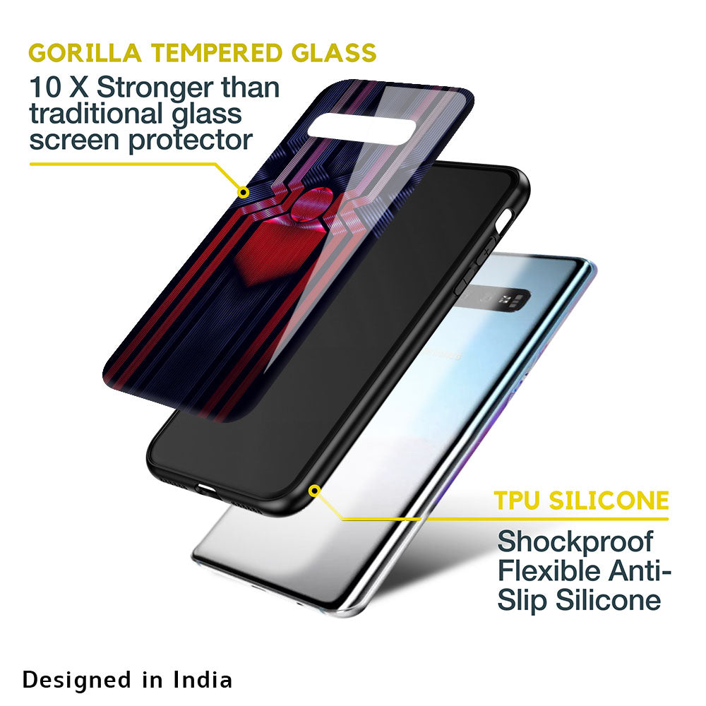 Super Art Logo Glass Case For Samsung Galaxy S10