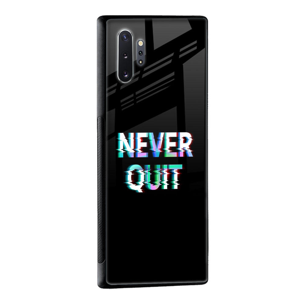 Never Quit Glass Case For Samsung Galaxy M13