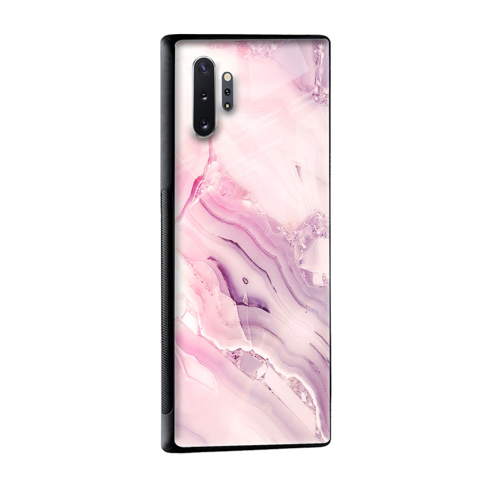 Diamond Pink Gradient Glass Case For Samsung Galaxy A50