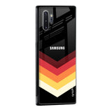 Abstract Arrow Pattern Glass Case For Samsung Galaxy A73 5G