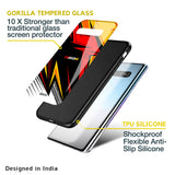 Race Jersey Pattern Glass Case For Samsung Galaxy S20 Ultra