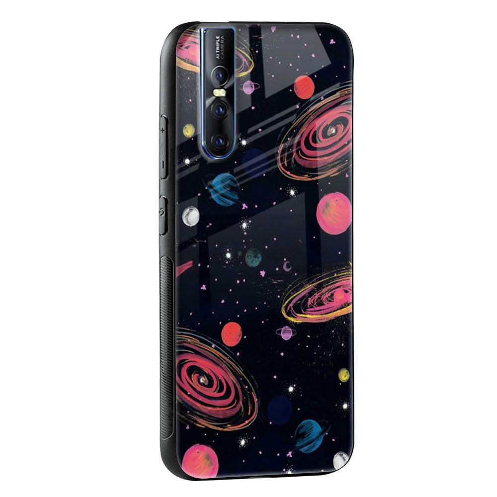 Galaxy In Dream Glass Case For Vivo V23 Pro 5G