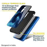 Dazzling Ocean Gradient Glass Case For Redmi Note 10 Pro Max