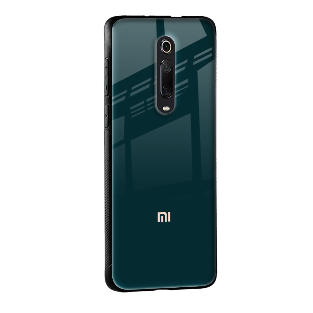 Hunter Green Glass Case For Xiaomi Mi A3