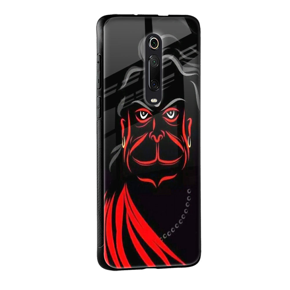 Lord Hanuman Glass Case For Redmi Note 10 Pro Max
