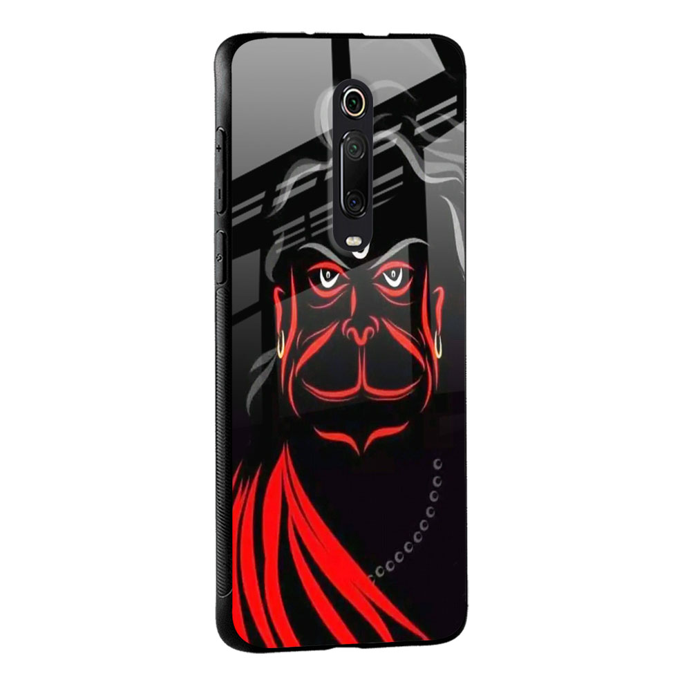 Lord Hanuman Glass Case For Redmi A1