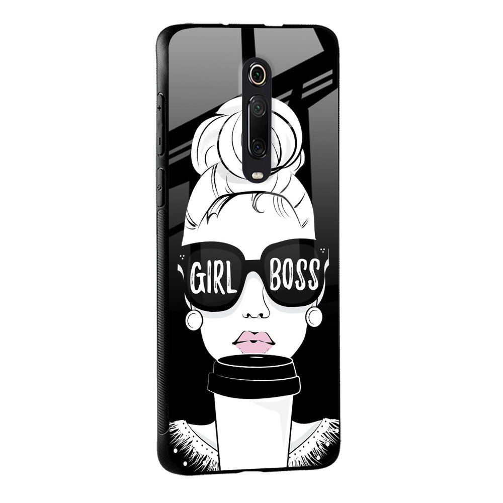 Girl Boss Glass Case For Redmi A1