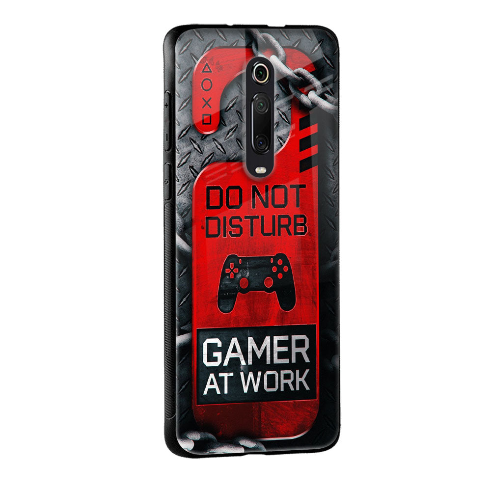 Do No Disturb Glass Case For Redmi Note 10 Pro Max