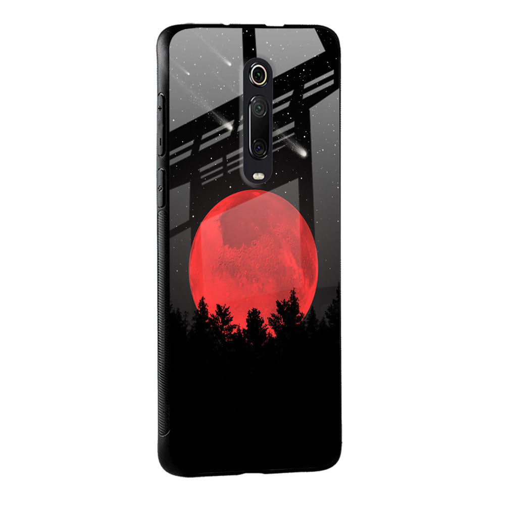 Moonlight Aesthetic Glass Case For Redmi A1