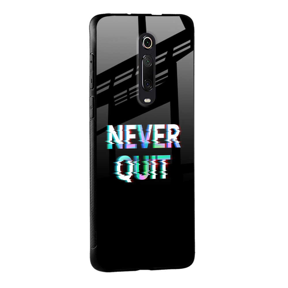 Never Quit Glass Case For Redmi A1