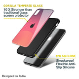 Sunset Orange Glass Case for iPhone 13 mini