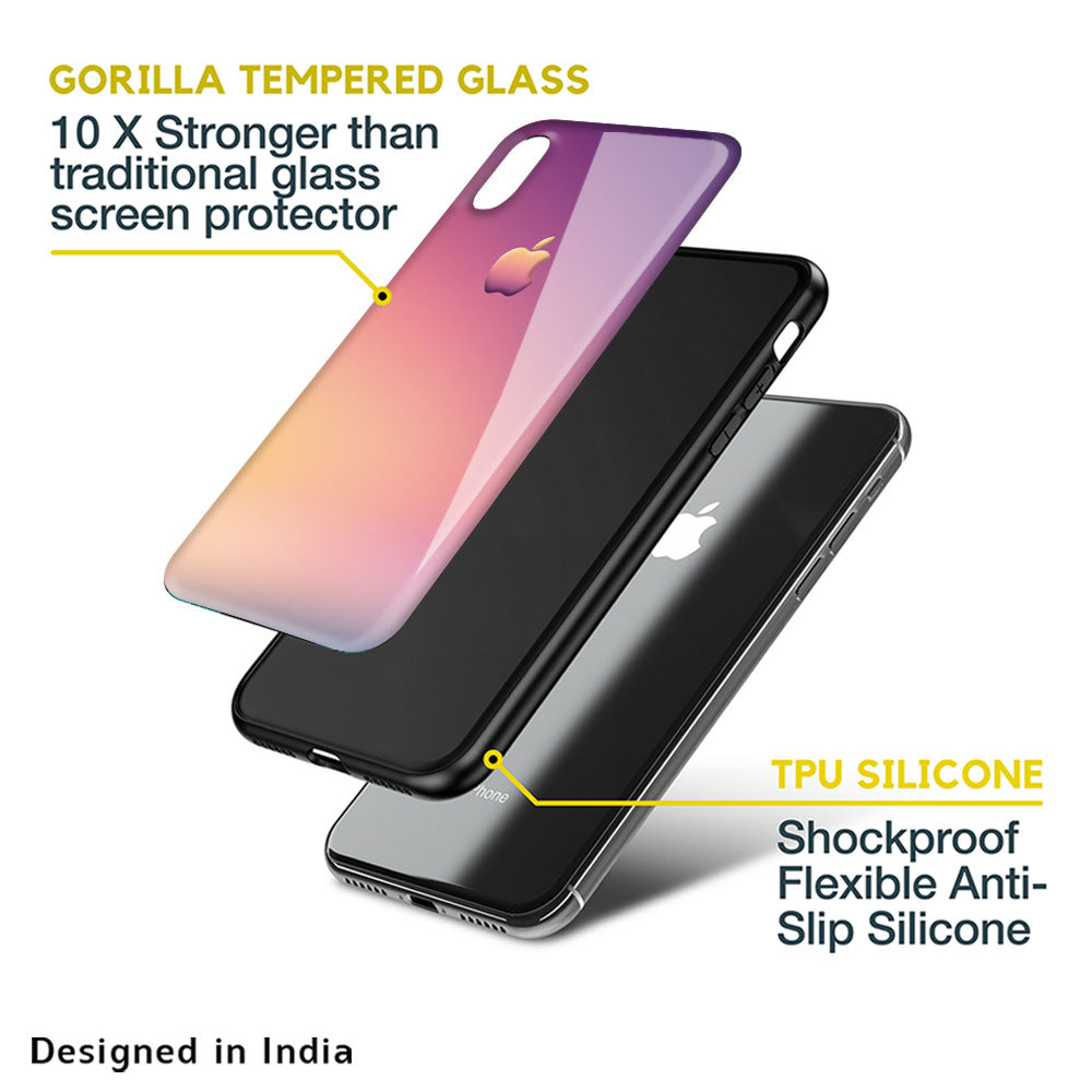 Lavender Purple Glass case for iPhone 13