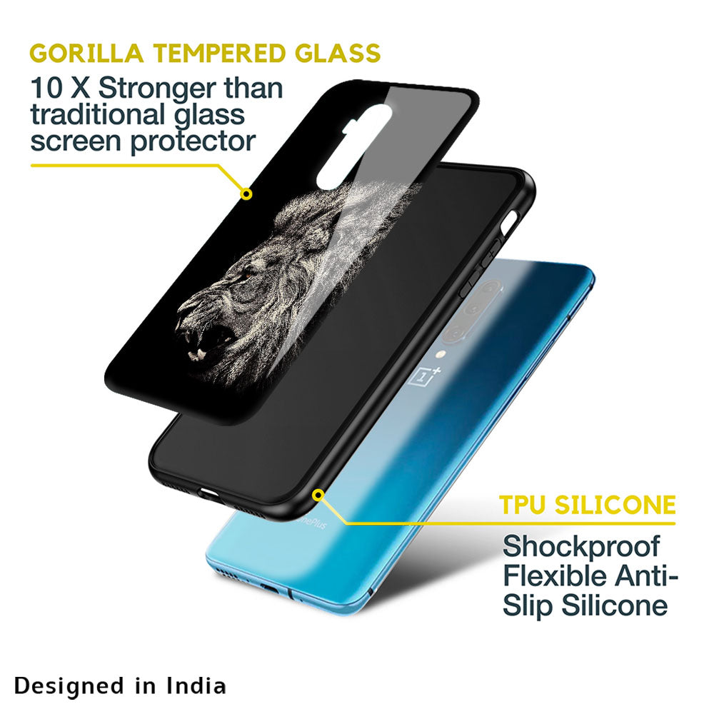 Brave Lion Glass case for OnePlus 10T 5G