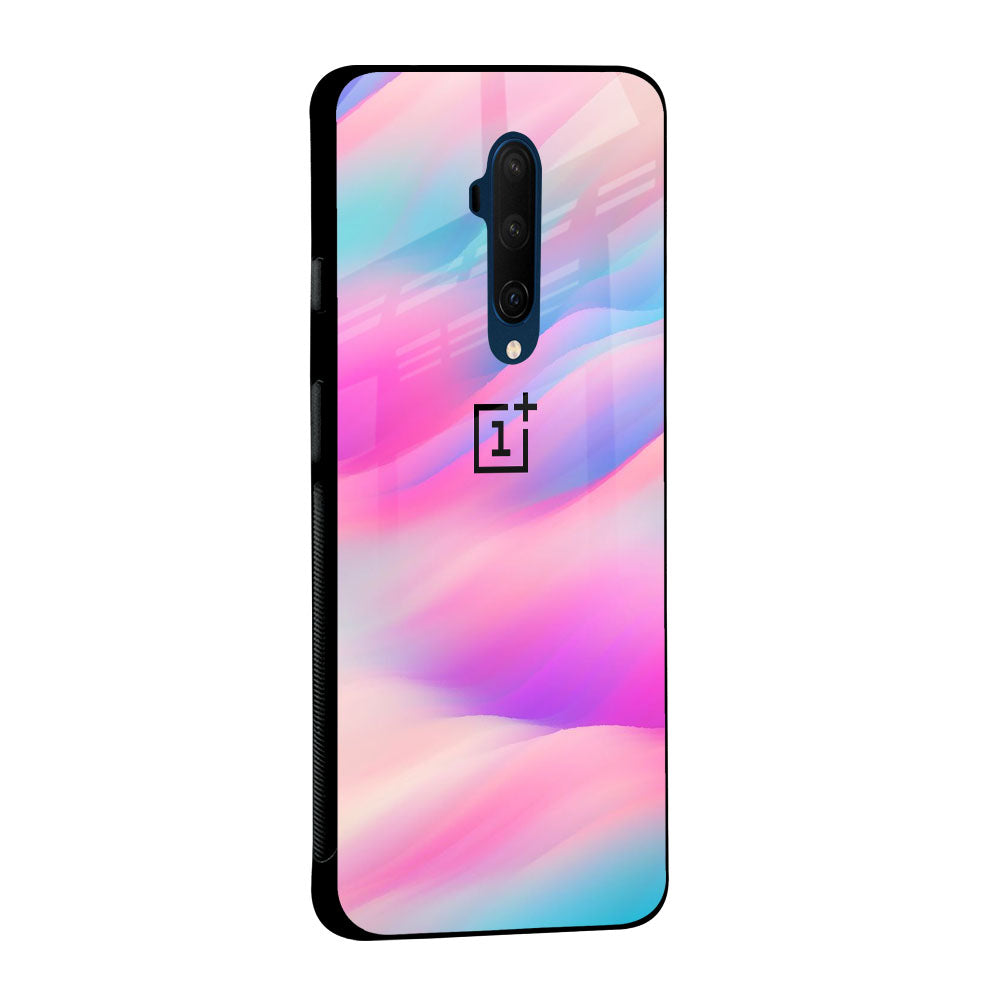 DailyObjects Light Turquoise Glass Case Cover For OnePlus 9 Pro