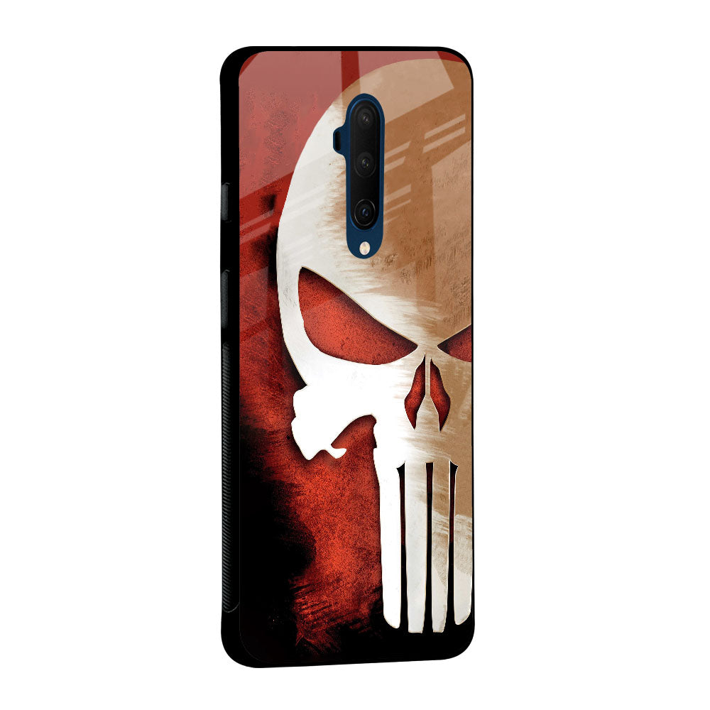 Red Skull Glass Case for OnePlus 10T 5G