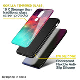 Colorful Aura Glass Case for Oppo F11 Pro