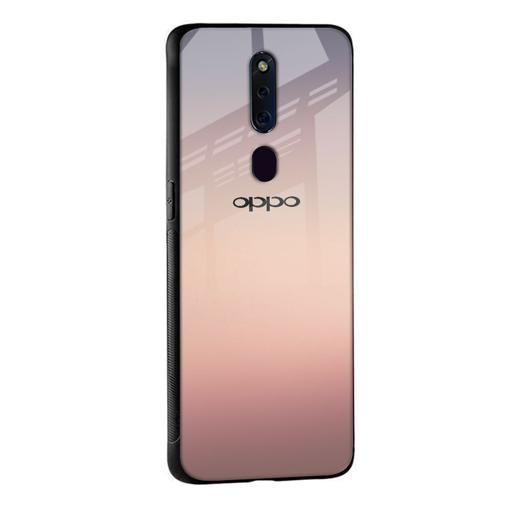 Golden Mauve Glass Case for OPPO A77s