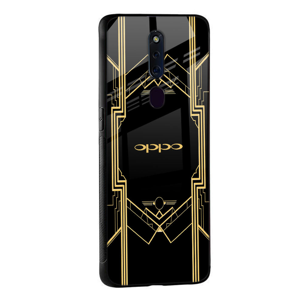 Sacred Logo Glass Case for OPPO A77s