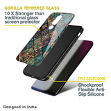 Retro Art Glass case for Oppo A36
