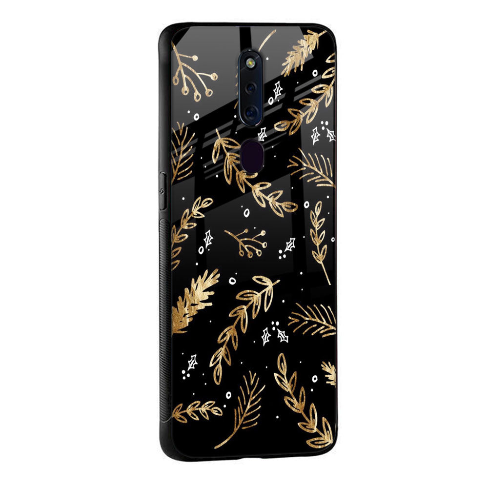 Autumn Leaves Glass case for Oppo F11 Pro