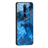 Gold Sprinkle Glass case for Oppo Reno8 Pro 5G