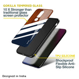 Bold Stripes Glass case for Oppo F11 Pro
