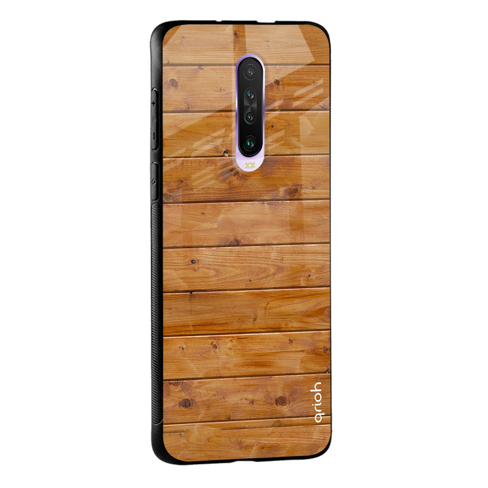 Timberwood Glass Case for Poco M5