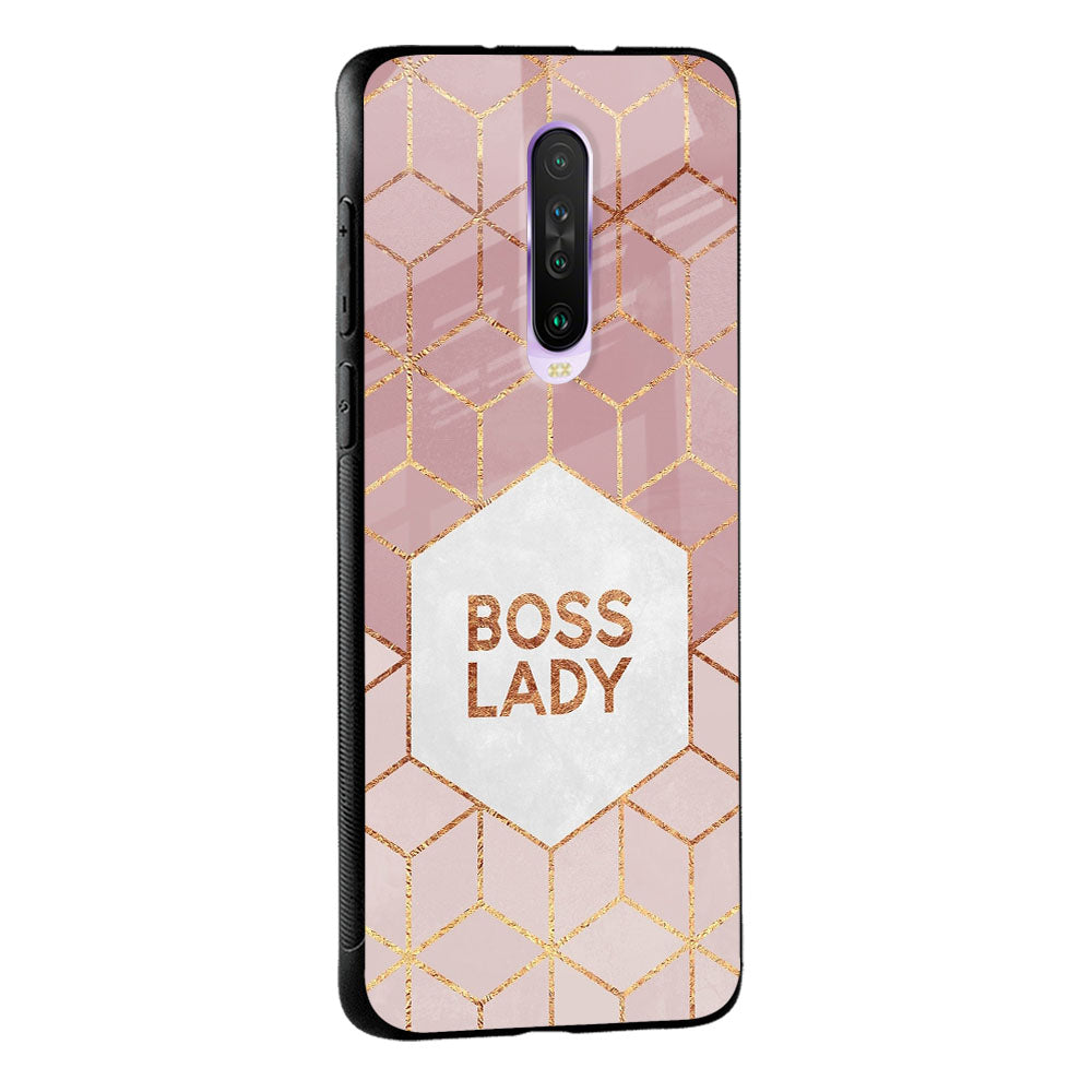 Boss Lady Glass Case for Poco M5