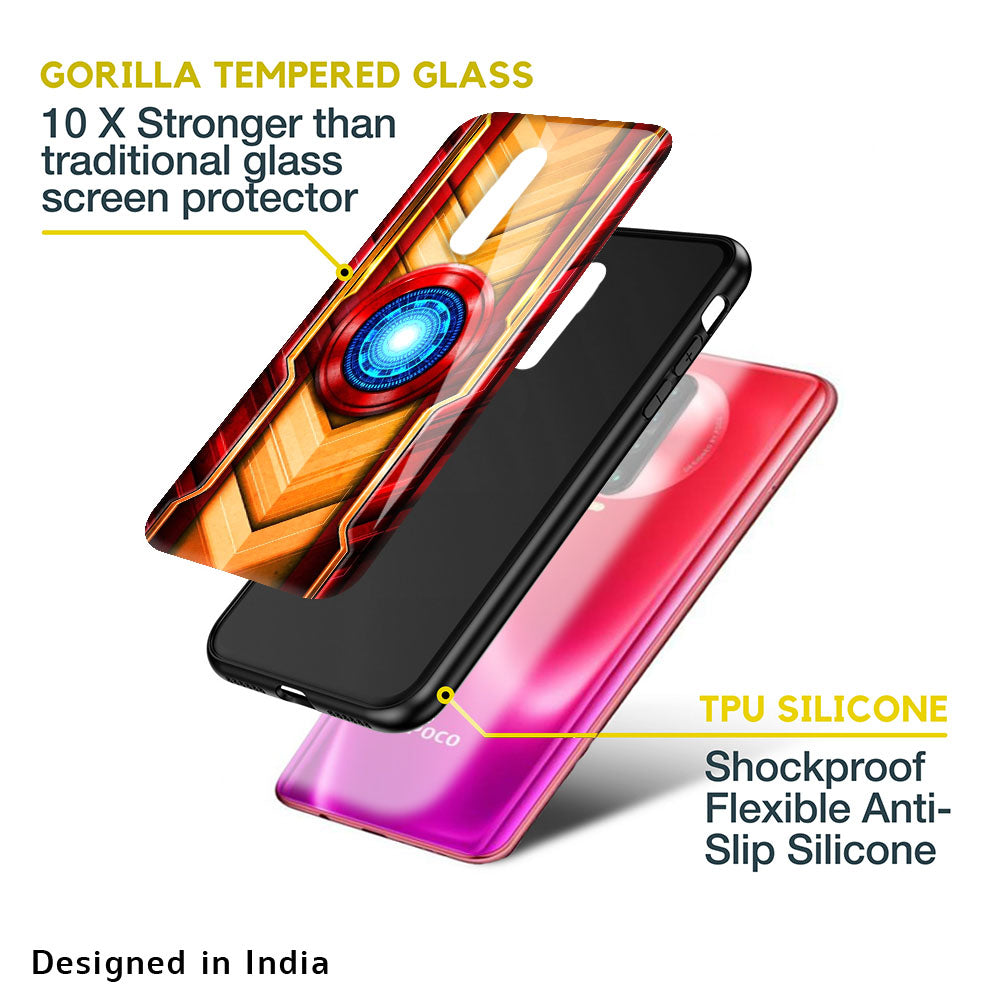 Arc Reactor Glass Case for Poco X2
