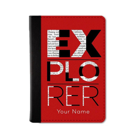 Explorer Custom Passport Wallet