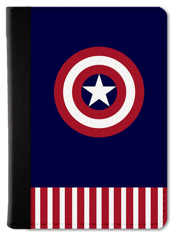 Superhero Sheild Passport Wallet