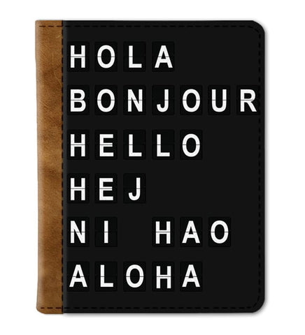 Bonjour Passport Cover