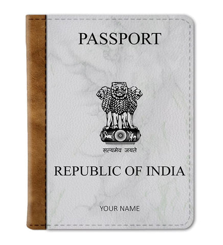 Custom India Passport Cover