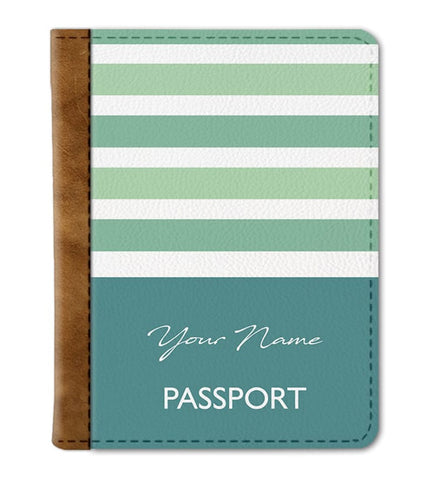 Stripes Custom Passport Cover