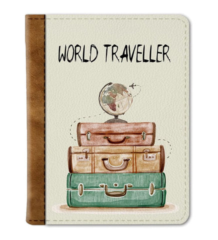 World Traveller Passport Cover
