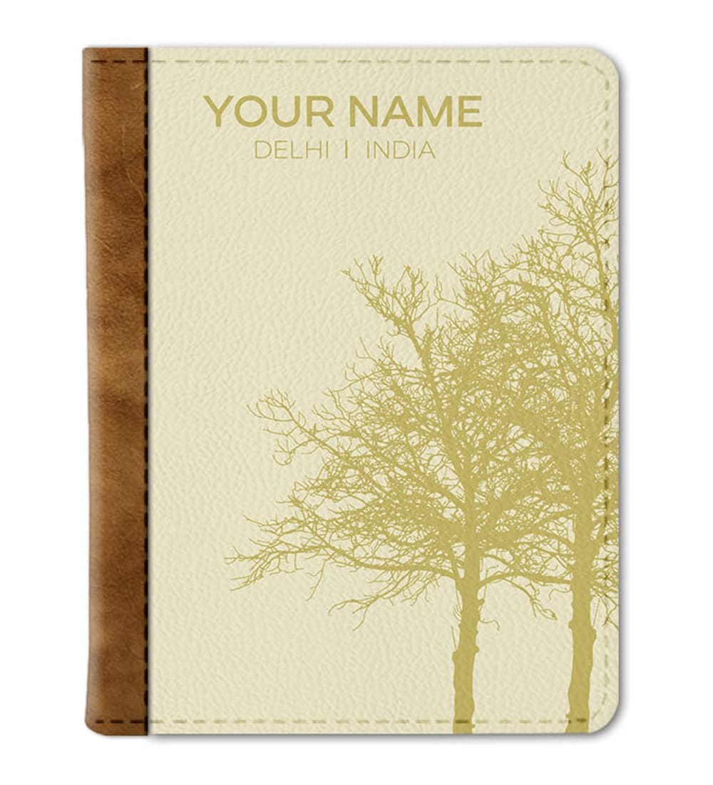 Custom Autumn Passport Cover