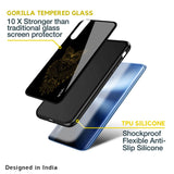 Golden Owl Glass Case for Realme 9 5G