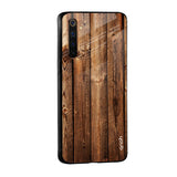 Timber Printed Glass case for Realme 9 5G
