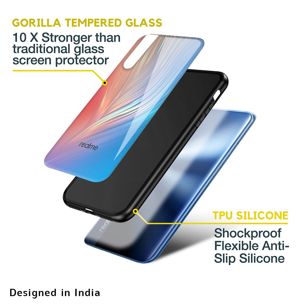 Mystic Aurora Glass Case for Realme 10 Pro Plus 5G