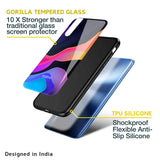 Colorful Fluid Glass Case for Realme 10 Pro 5G