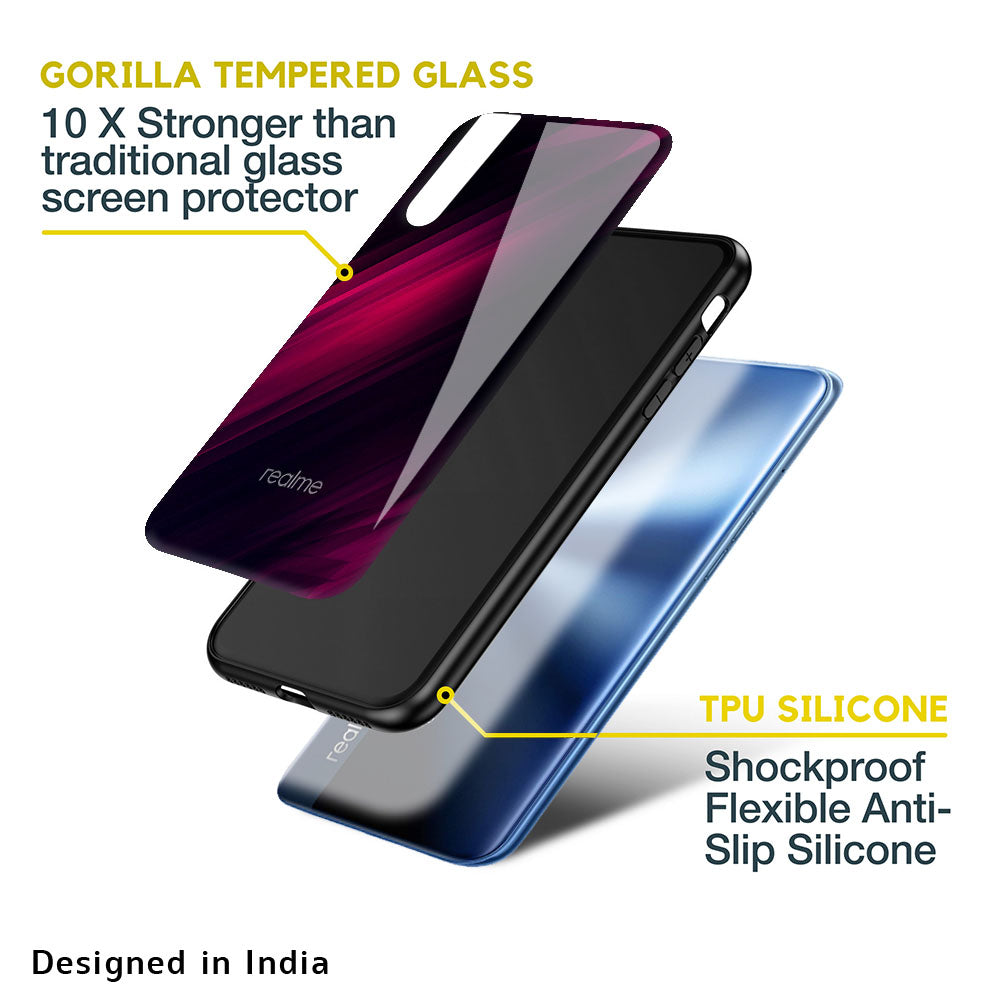 Razor Black Glass Case for Realme 10 Pro 5G
