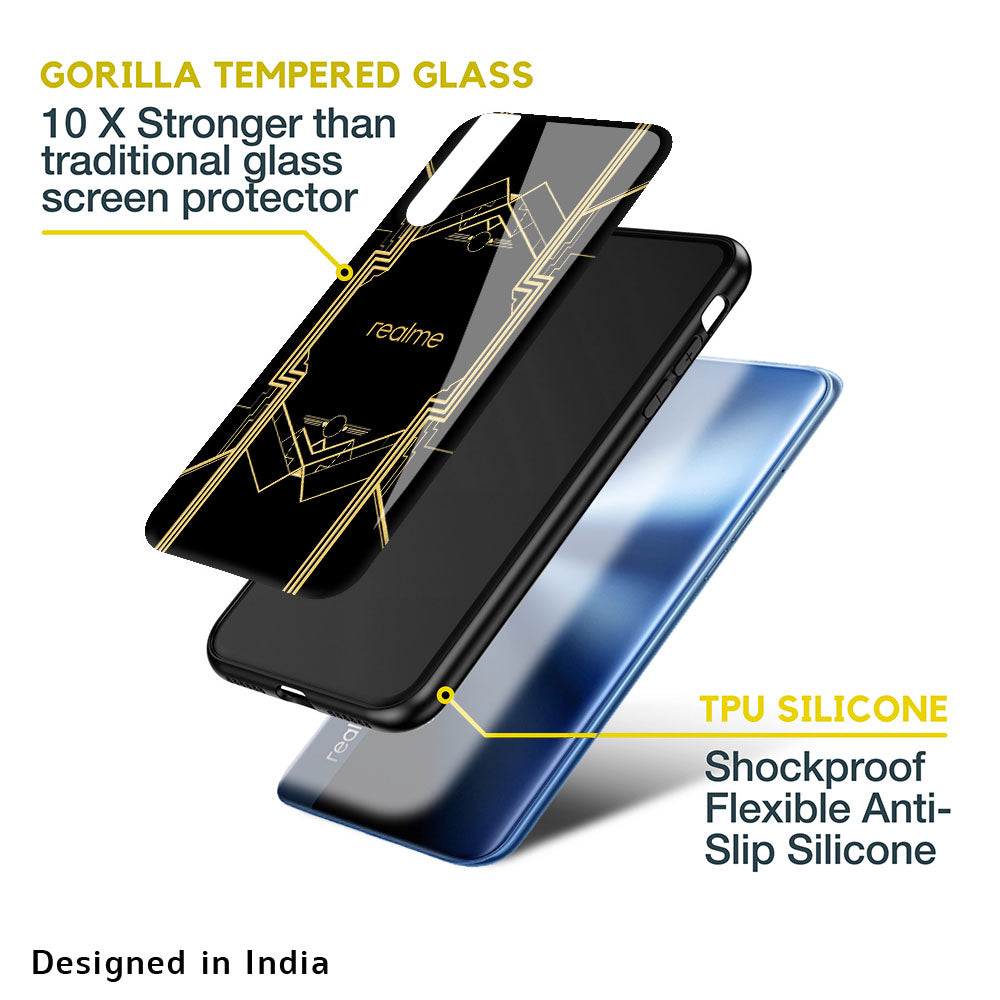 Sacred Logo Glass Case for Realme 10 Pro Plus 5G