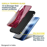 Crimson Ruby Glass Case for Realme 9 5G