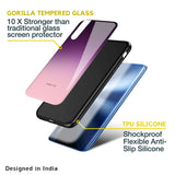 Purple Gradient Glass case for Realme 9 5G