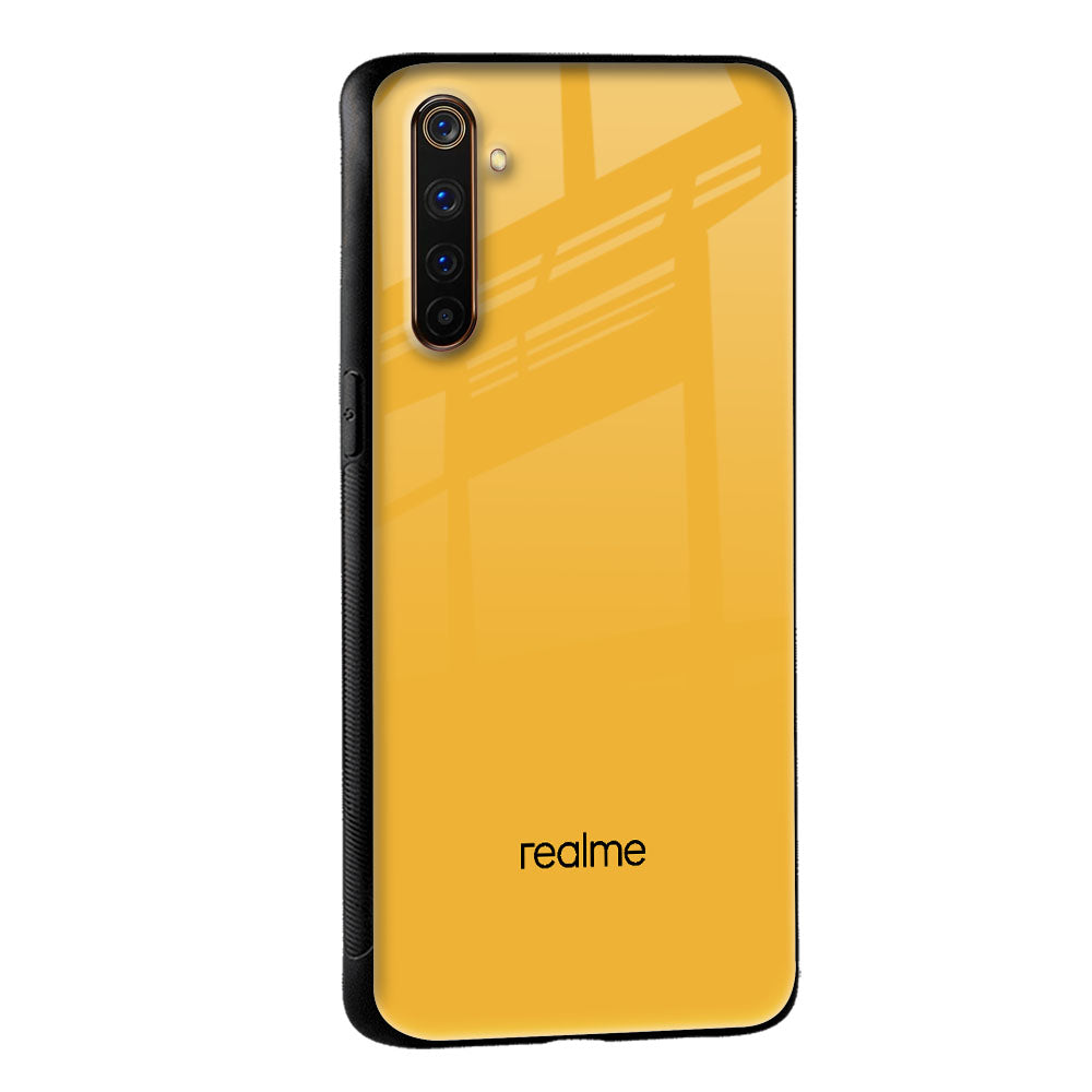 Fluorescent Yellow Glass case for Realme 10 Pro 5G