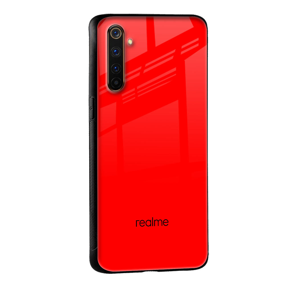 Blood Red Glass Case for Realme 10 Pro Plus 5G