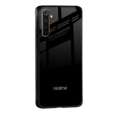 Jet Black Glass Case for Realme 10 Pro 5G